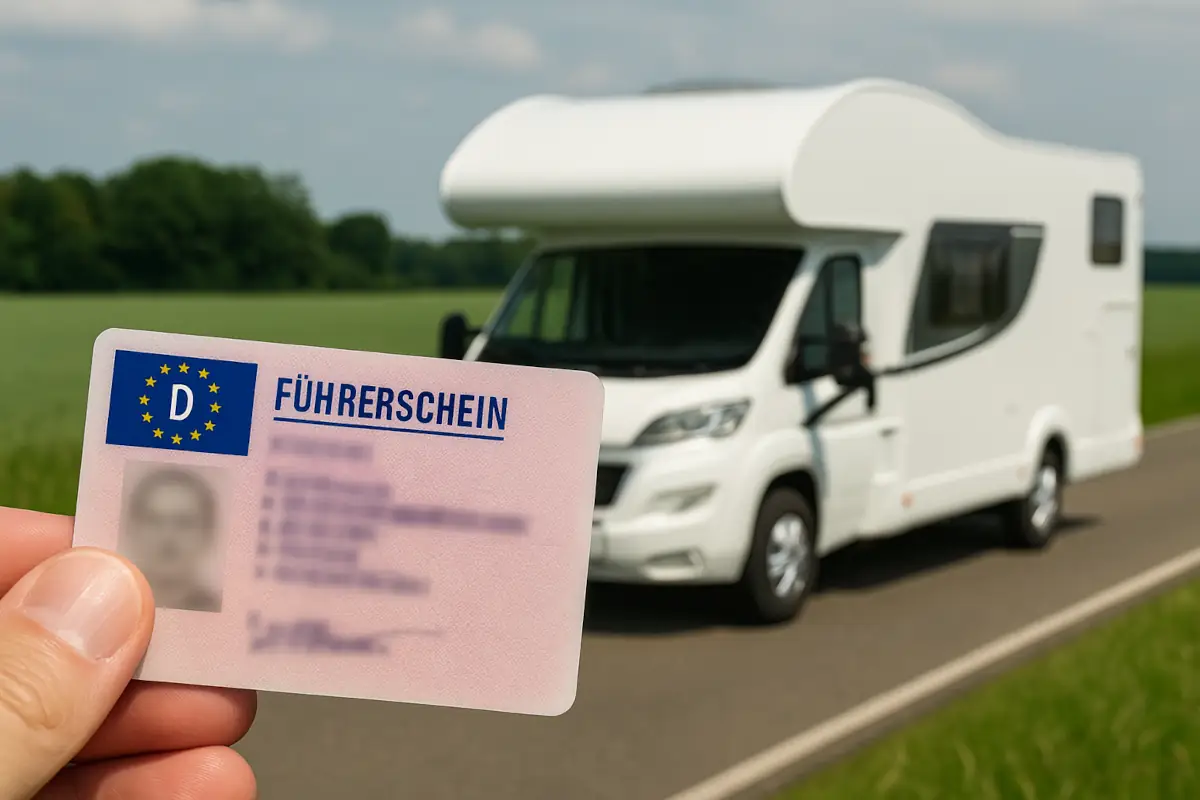 Wohnmobilführerschein am 2028 bis 4,25 T