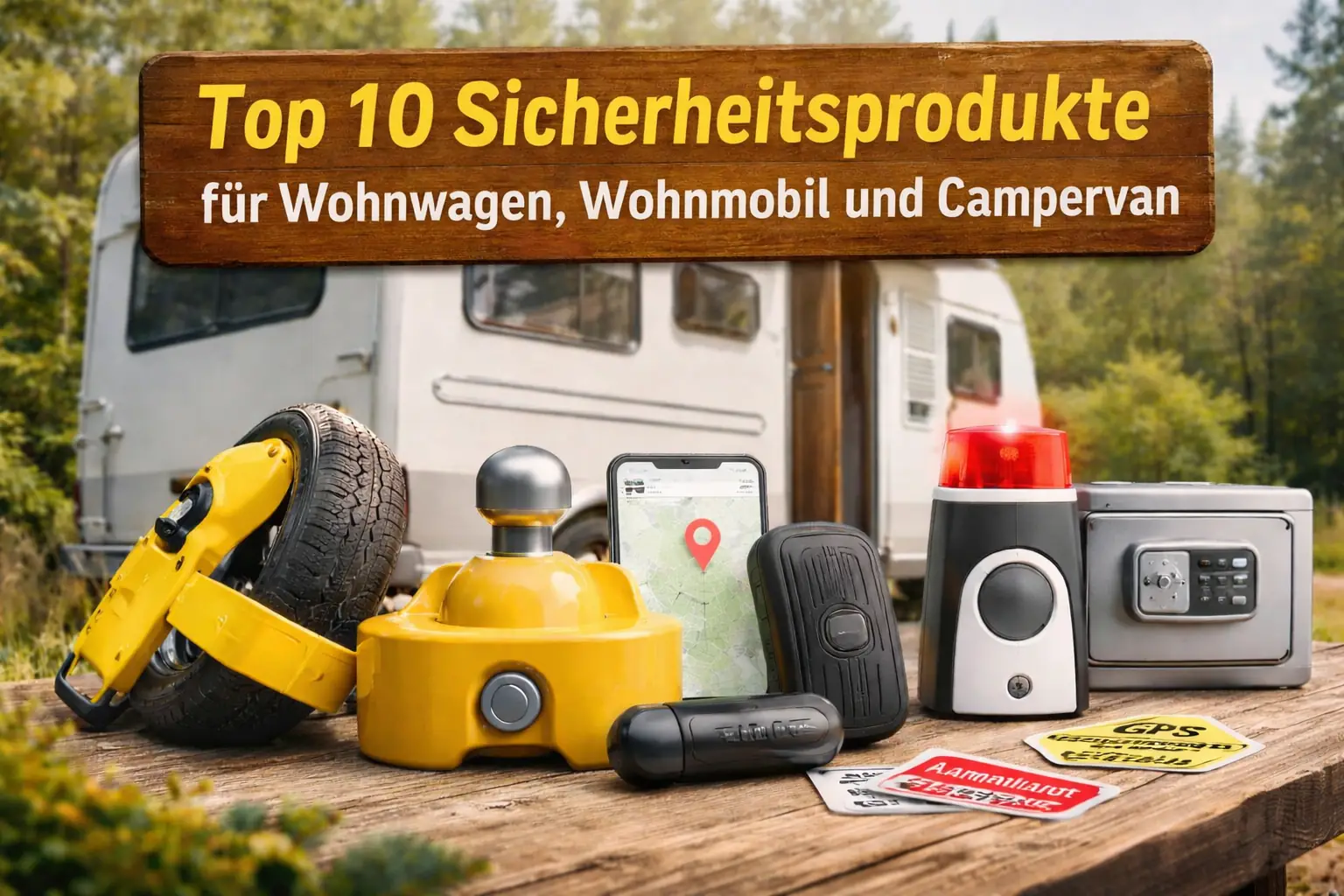 Top 10 Sicherheitsprodukte für Camper